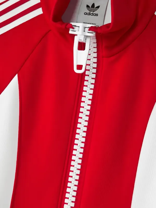 Adidas Big Zipper ジャケット | レッド | FARFETCH JP