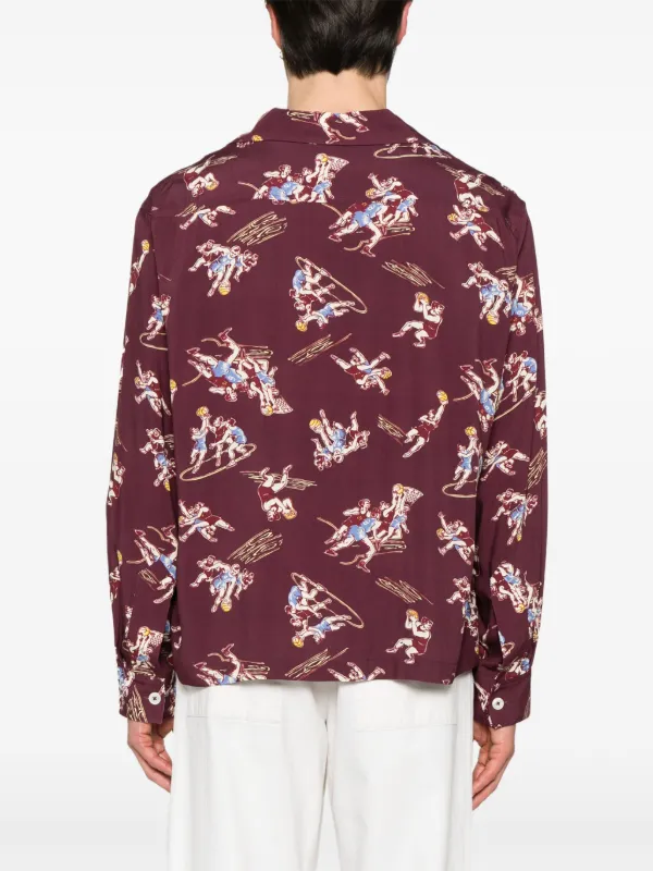 BODE Layup シャツ | レッド | FARFETCH JP