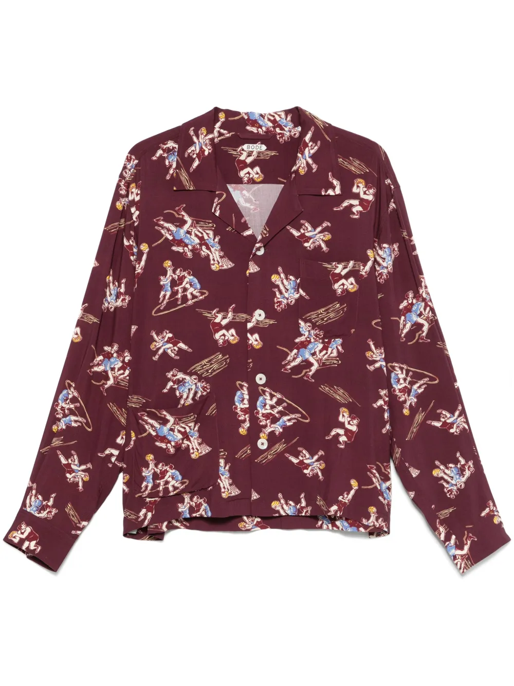 BODE camisa Layup | rojo | Image 1