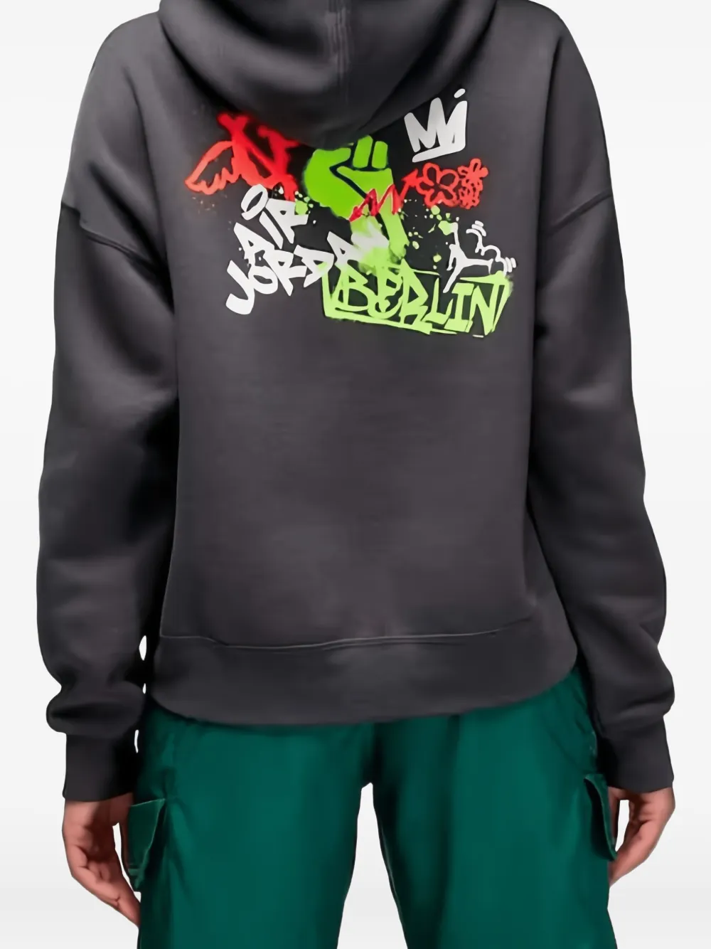 Jordan Satou hoodie GRAY