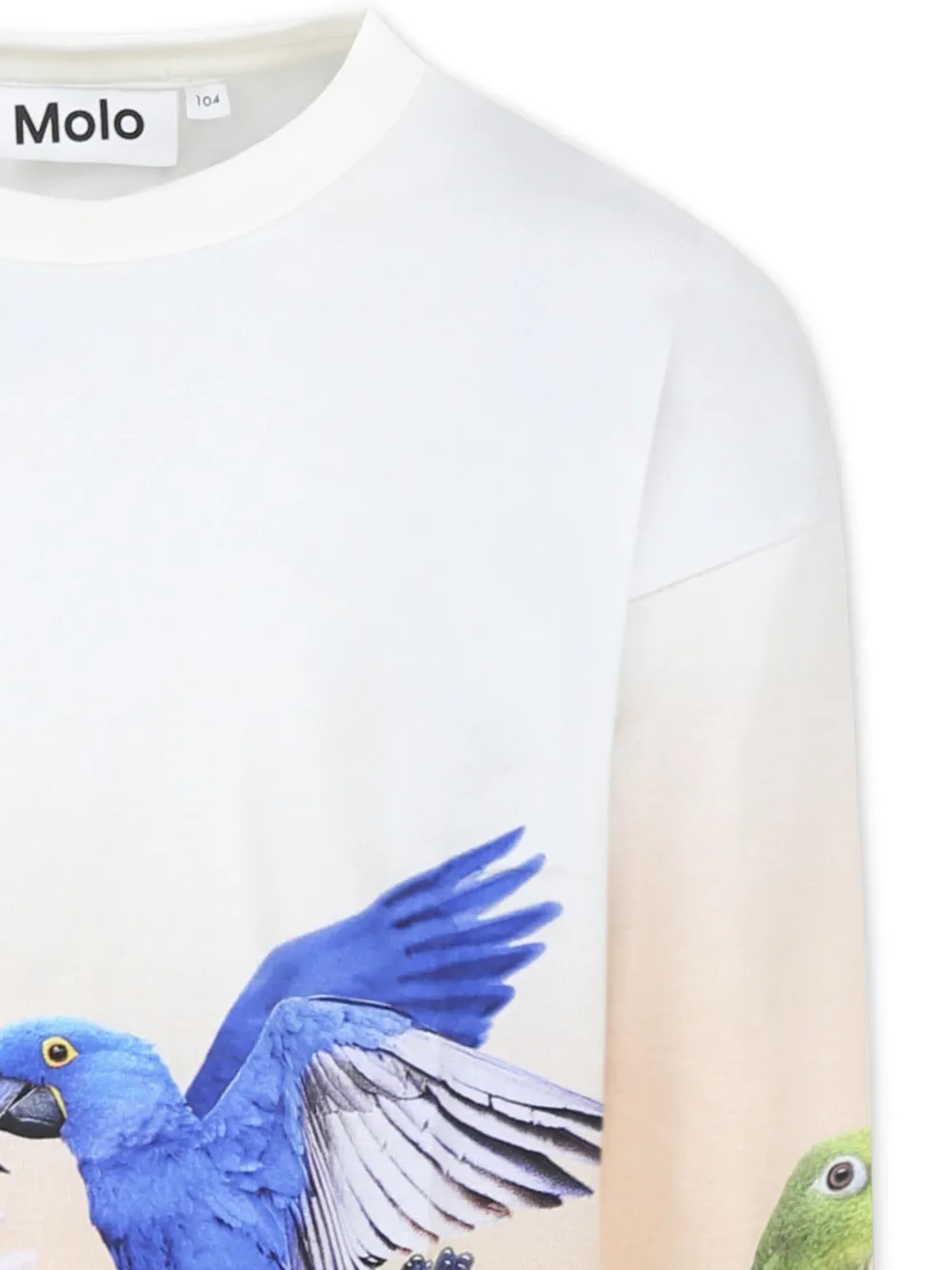 Molo Sweater met grafische print Wit