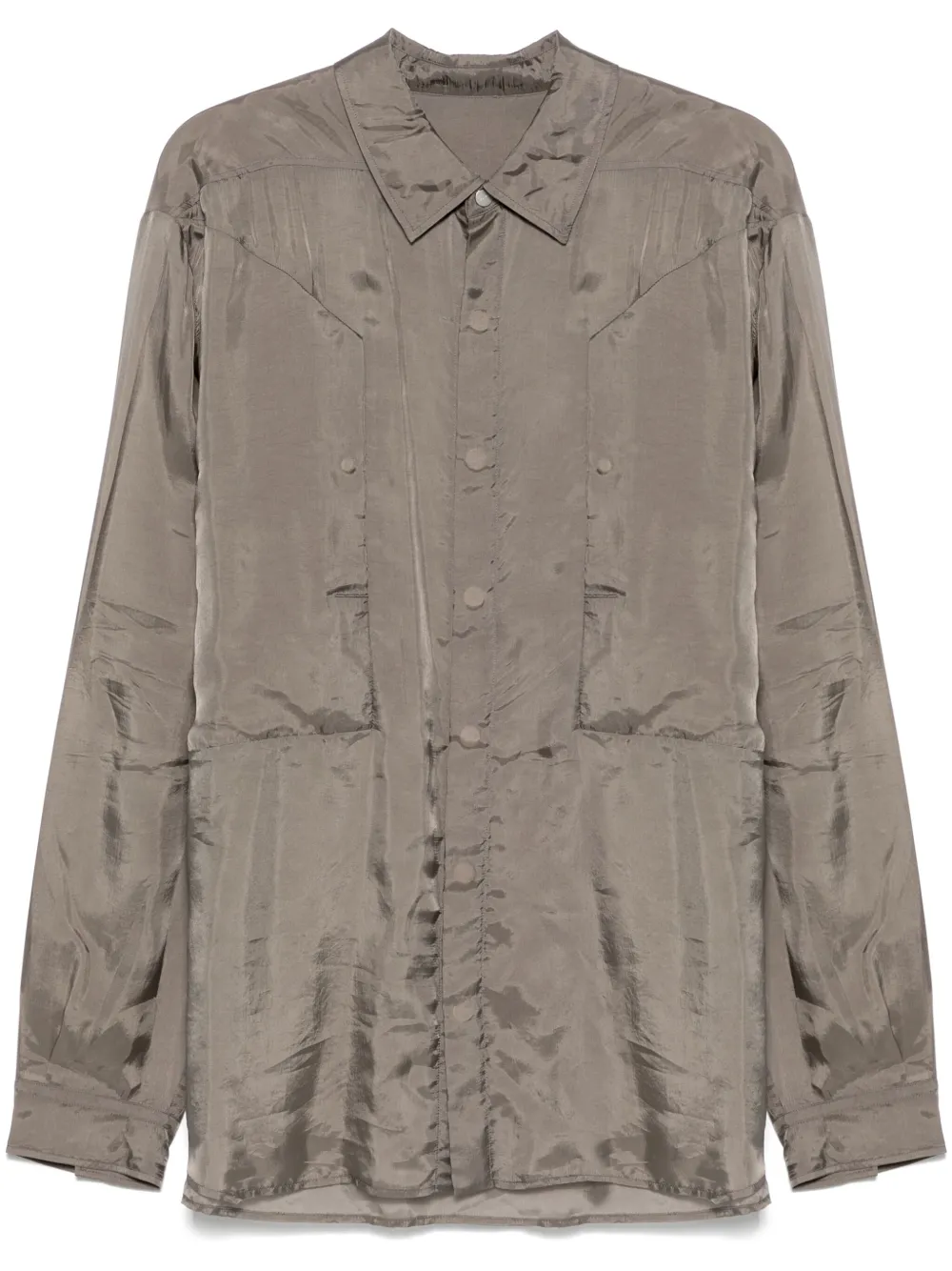 Rick Owens Jumbo Fogpocket shirt | Neutrals | Image 1