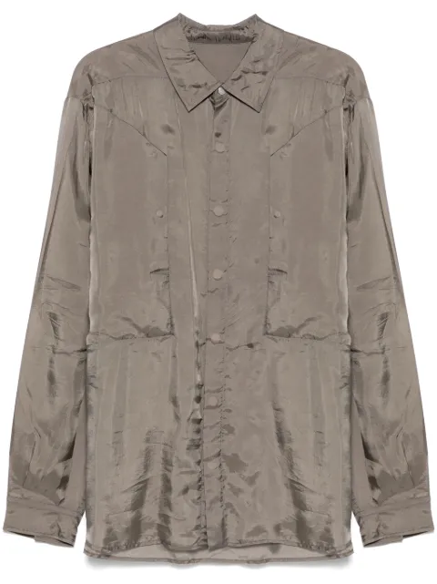 Rick Owens Jumbo Fogpocket shirt