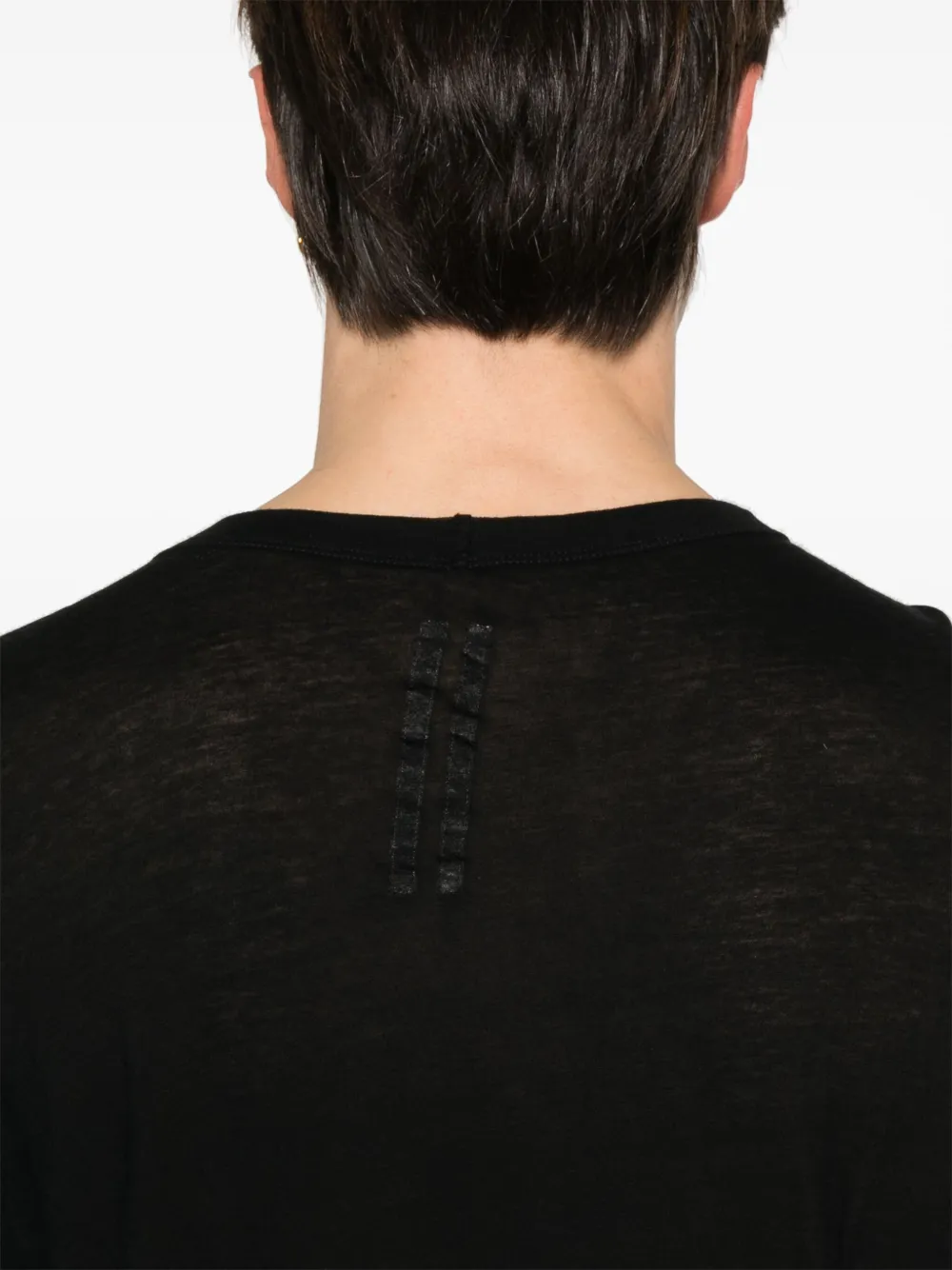Rick Owens T-shirt met print Zwart