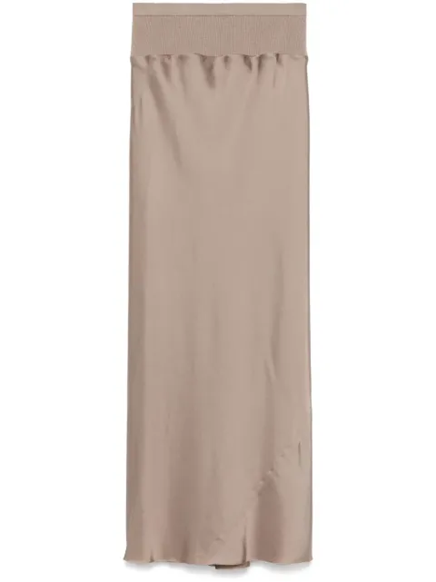 Rick Owens falda midi Calf Bias