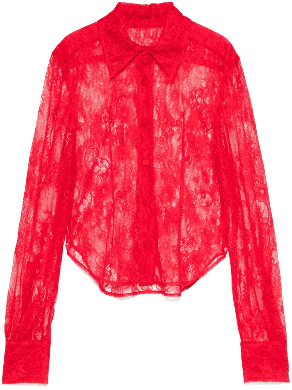 x Rue Ra floral-lace shirt