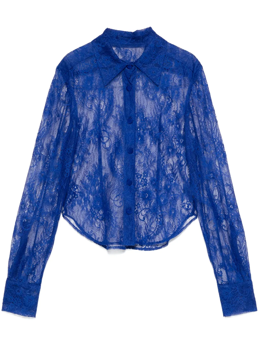 x Rue Ra floral-lace shirt