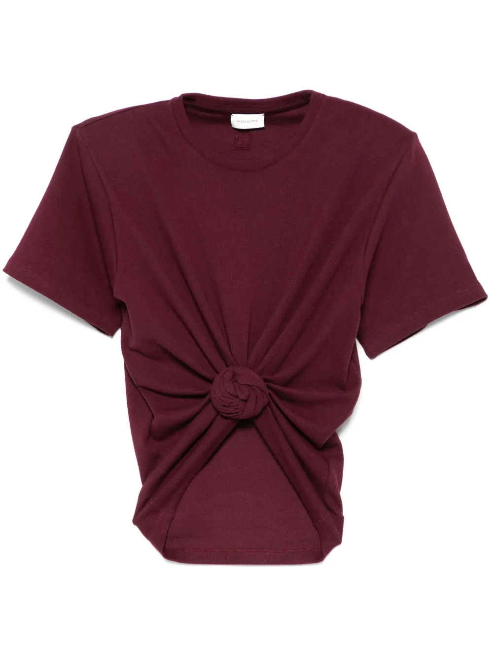 knotted T-shirt