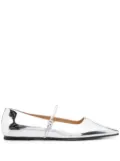 Dear Frances Mary Jane ballet flats - Silver