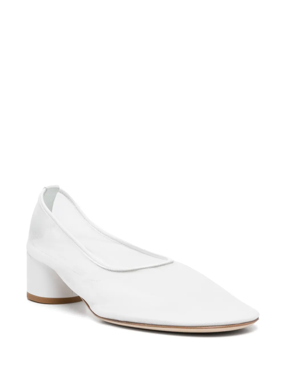 Dear Frances 45mm Balla pumps - Wit