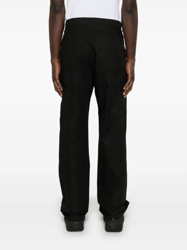 【関税込み】Kiko Kostadinov ブラック Zafar カーゴパンツ Kiko Kostadinov Zafar Trousers | Black | FARFETCH