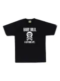 A BATHING APE® Baby Milo Crossbone T-shirt - Black