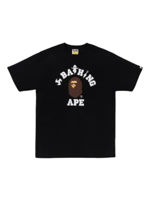 A BATHING APE® Ninja College T-shirt | Black | FARFETCH