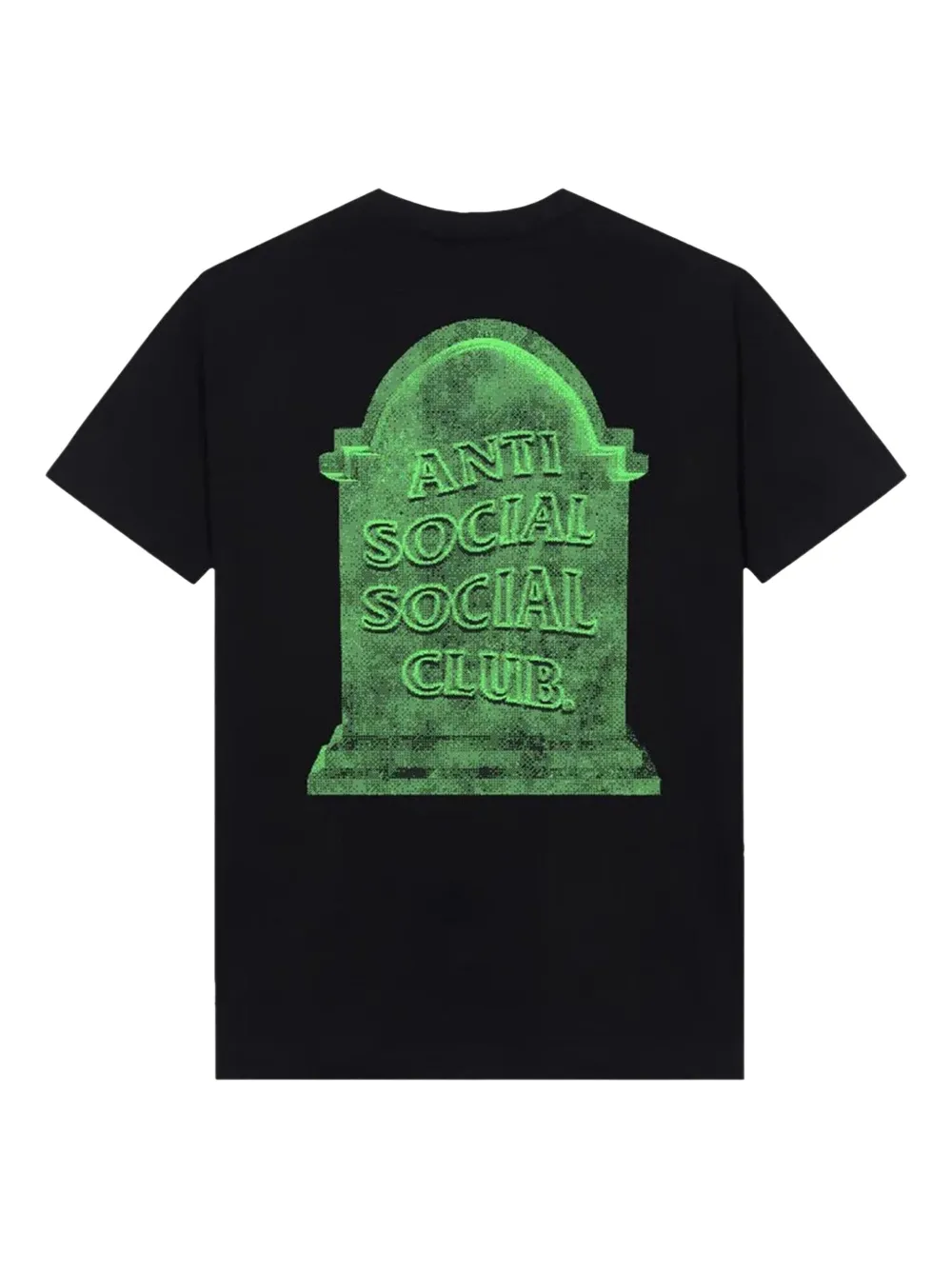 Anti Social Social Club Glow In The Dark T-shirt In Black