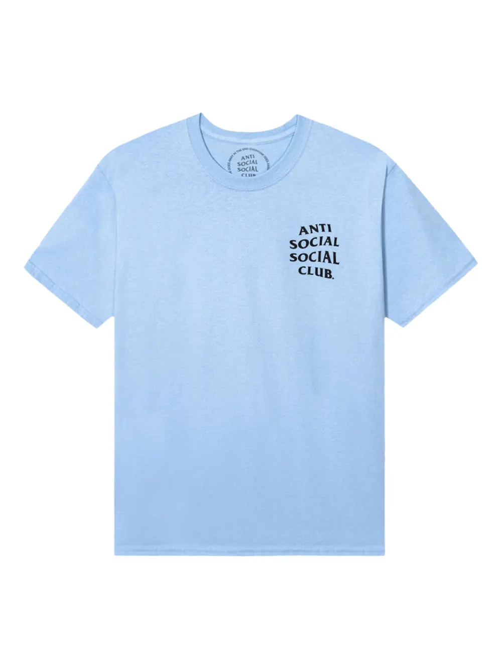 Anti Social Club Mind Games T-shirt Blauw