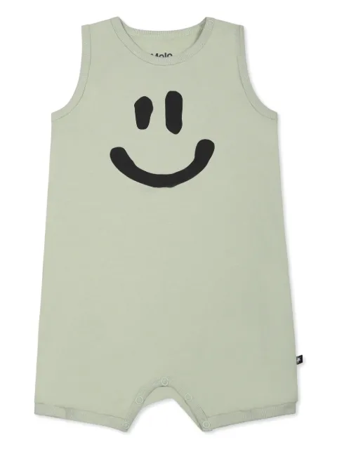 Molo romper con estampado Smiley