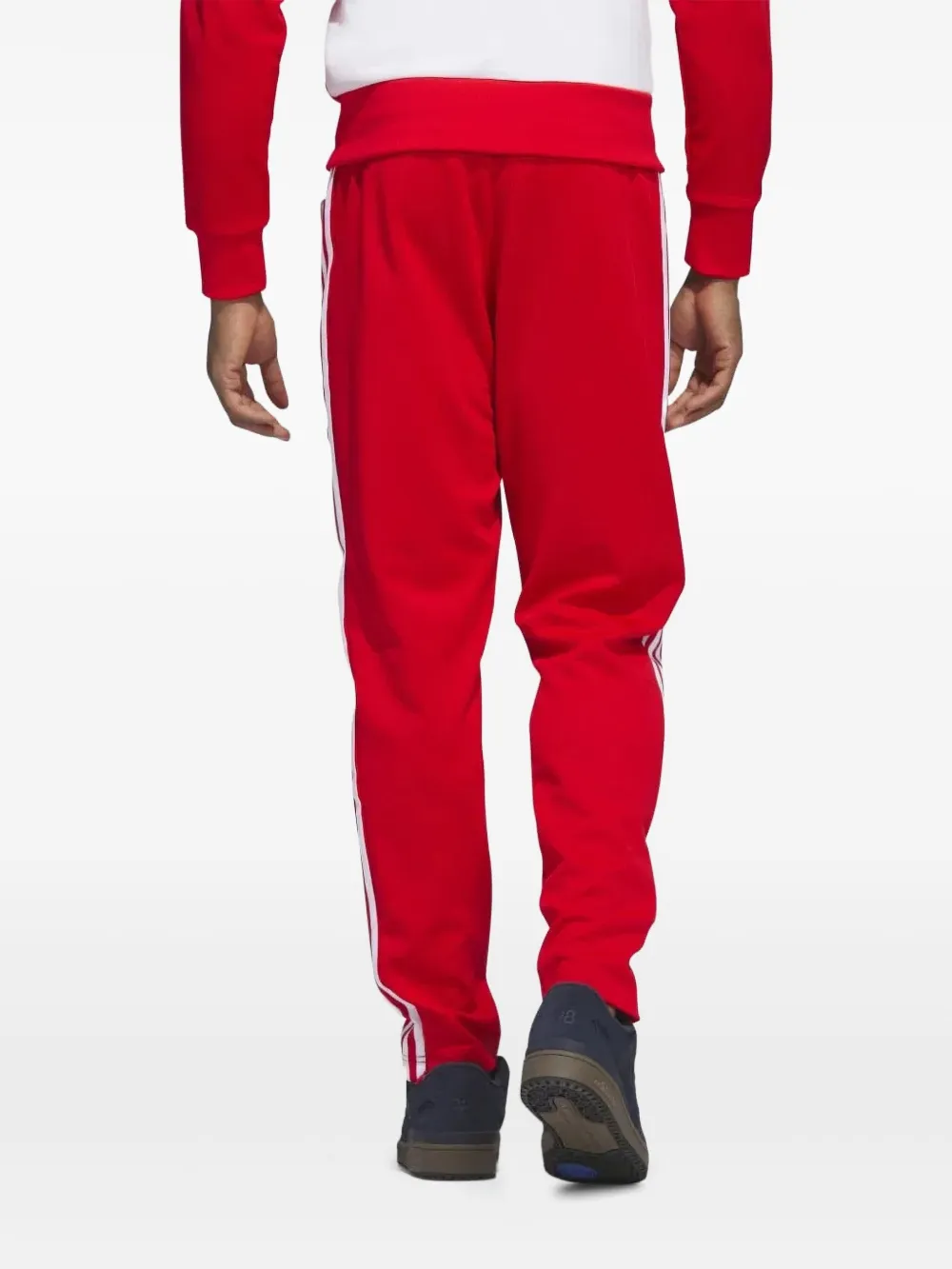 adidas x Jeremy Scott trainingsbroek met rits Rood