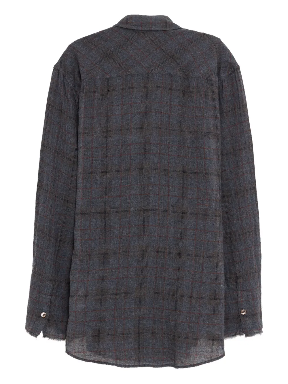 OUR LEGACY checked shirt - Grijs