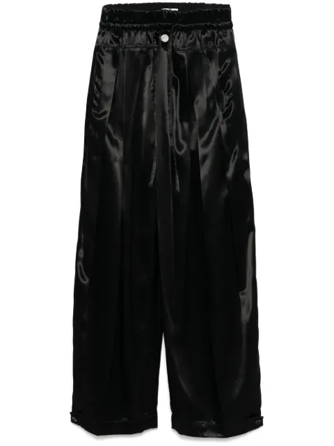 Jil Sander satin palazzo pants