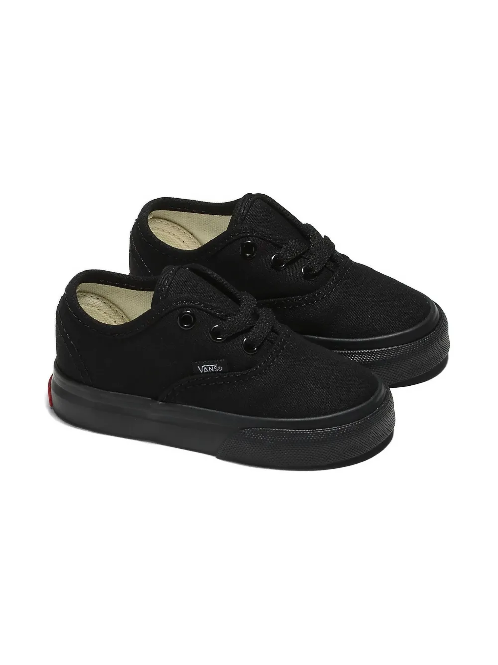Vans Kids Authentic Classic canvas sneakers Black