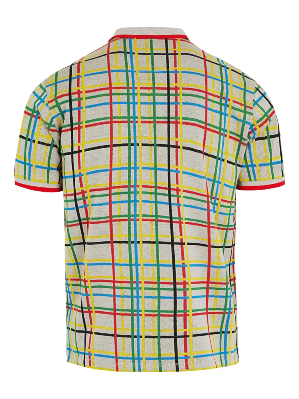 viviennewestwood Vivienne Westwood Geruit poloshirt - Beige