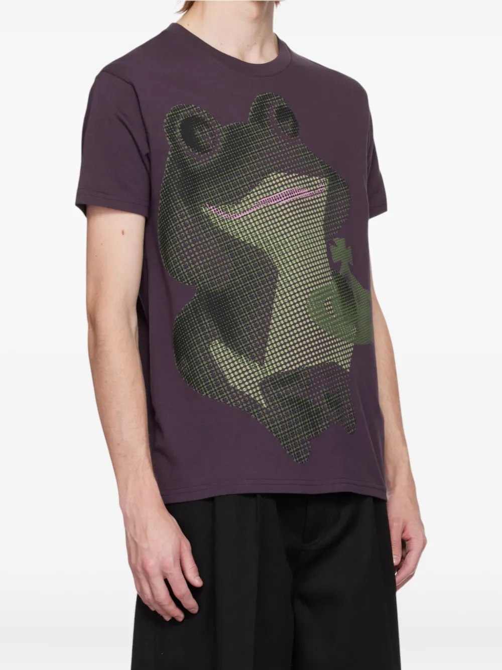 Vivienne Westwood T-shirt met grafische print Paars