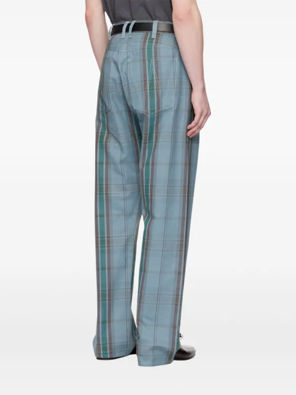 Vivienne Westwood tartan-check Trousers | Blue | FARFETCH