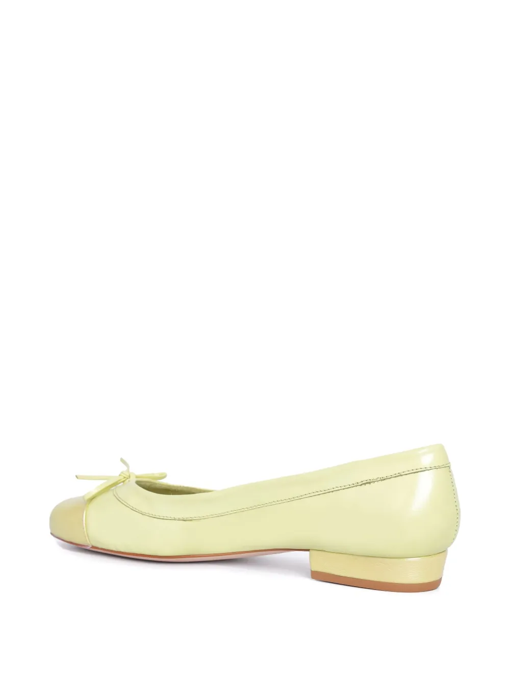 Sarah Chofakian Martina ballet flats Yellow