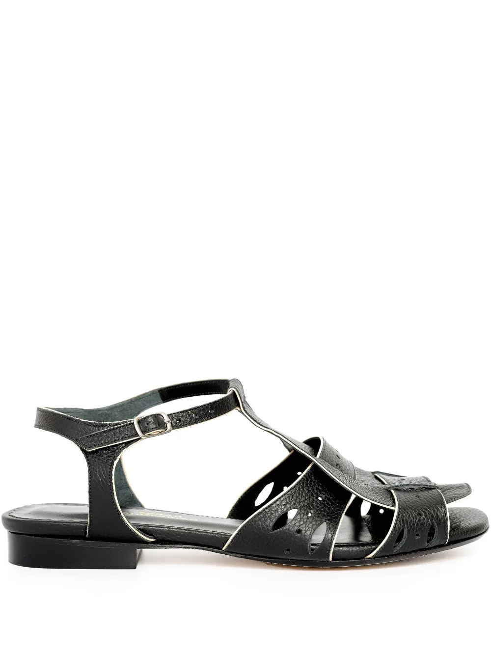 Sarah Chofakian Miller sandals Black