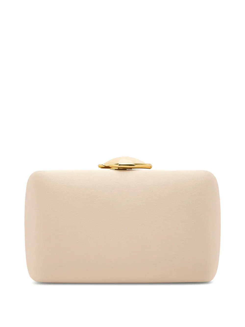 Oscar de la Renta Leren clutch - Beige