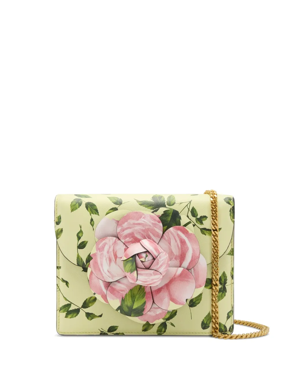 flower-detailing crossbody bag