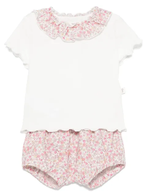 TEDDY & MINOU floral-print shorts set