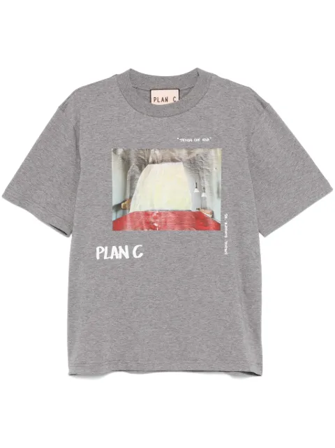 Plan C playera con estampado Tenda Che Vola