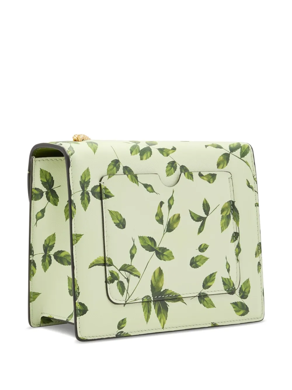 Oscar de la Renta flower-detailing crossbody bag - Groen