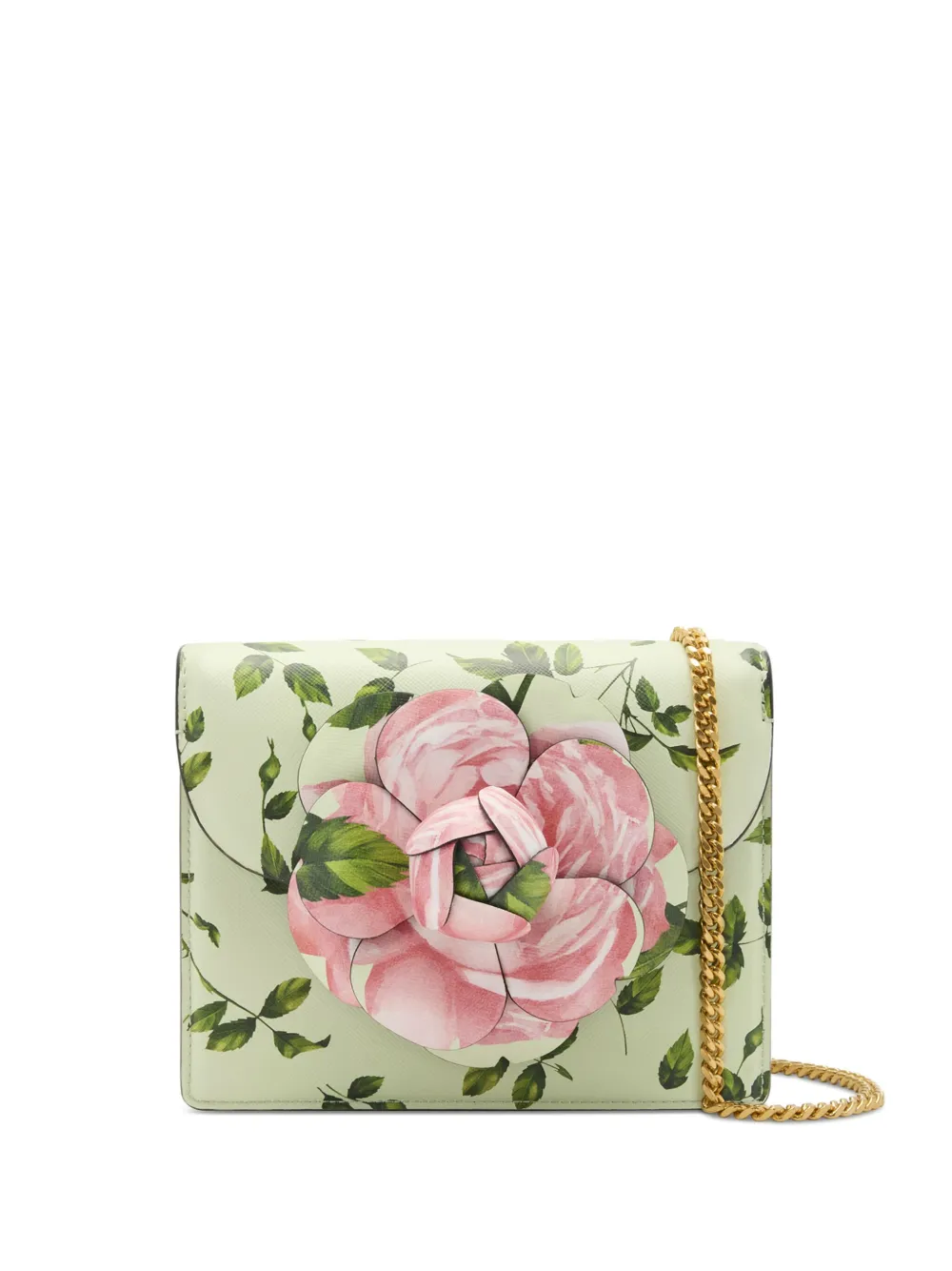 flower-detailing crossbody bag