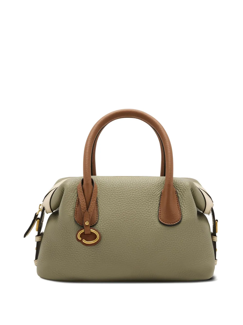 Oscar de la Renta Shopper met logoprint Groen