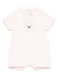 Il Gufo appliqué-detail shorties - Pink