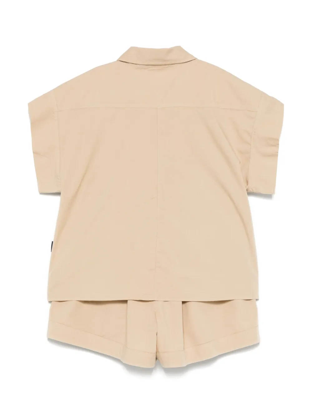 Aspesi Kids Popeline shorts - Beige