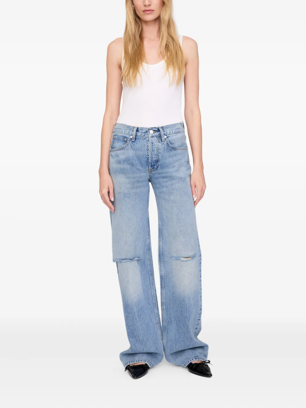 ANINE BING Hugh jeans - Blauw
