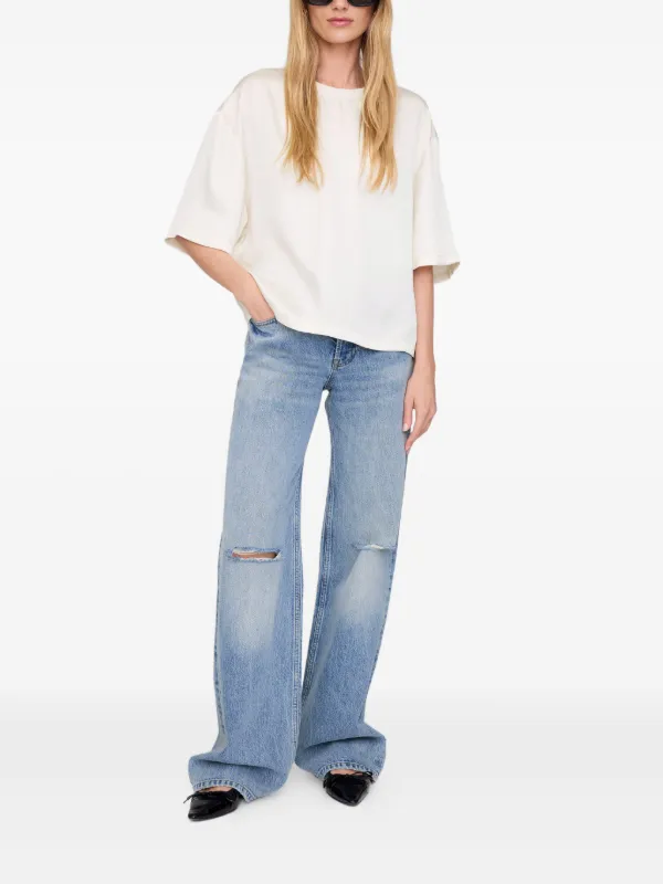 ANINE BING Imogen T-shirt | White | FARFETCH