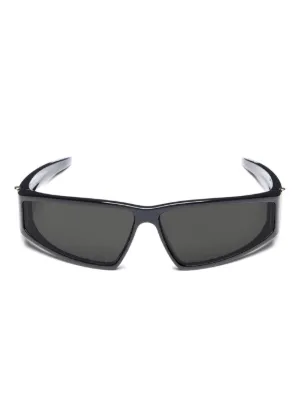 Balenciaga Eyewear Panther Mask サングラス | ブラック | FARFETCH JP