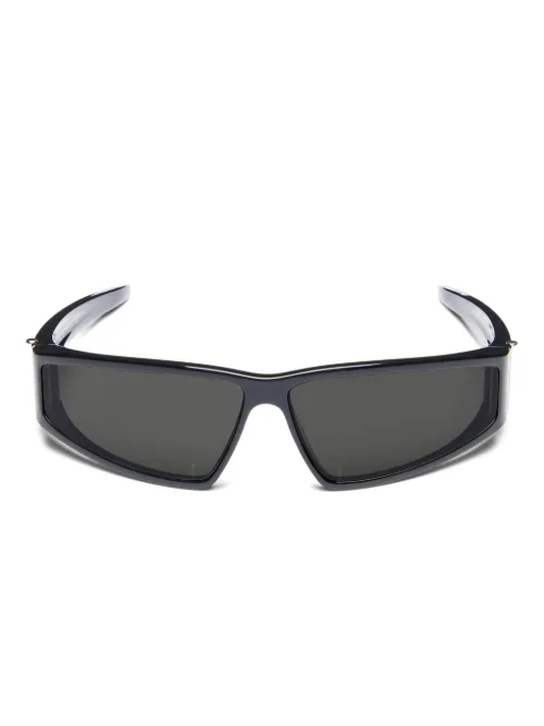 Lunettes de soleil Wrap - Alexander McQueen - Modalova