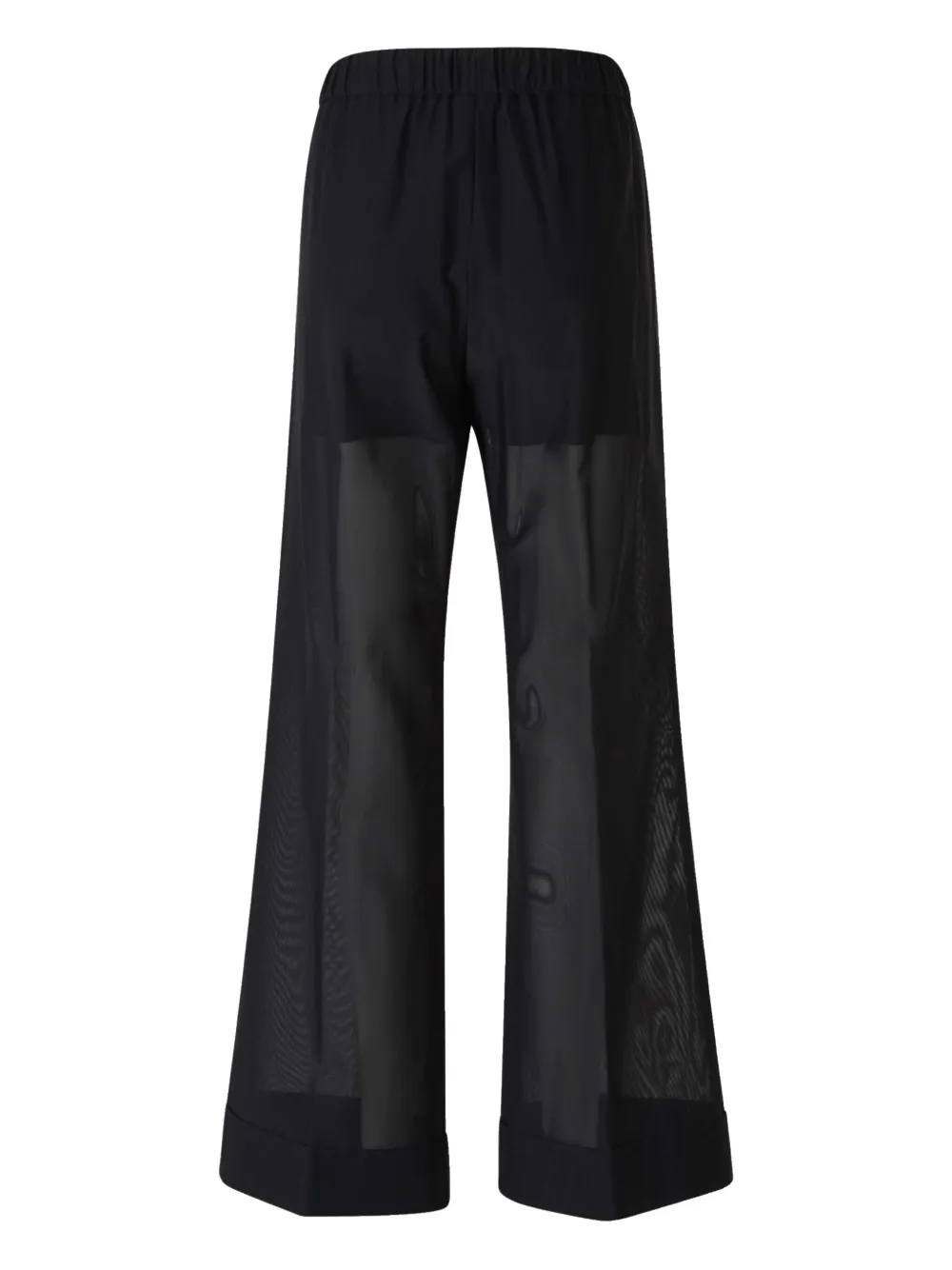 Herno flared trousers - Zwart