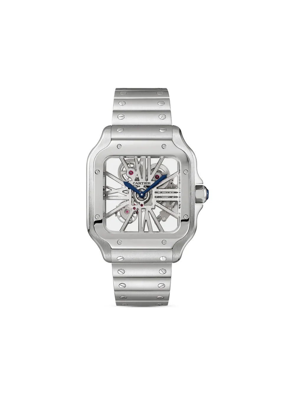 Cartier Santos Skeleton 39mm 2021 | argento | Image 1