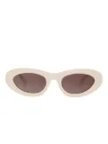 ANINE BING Roma sunglasses - Neutrals