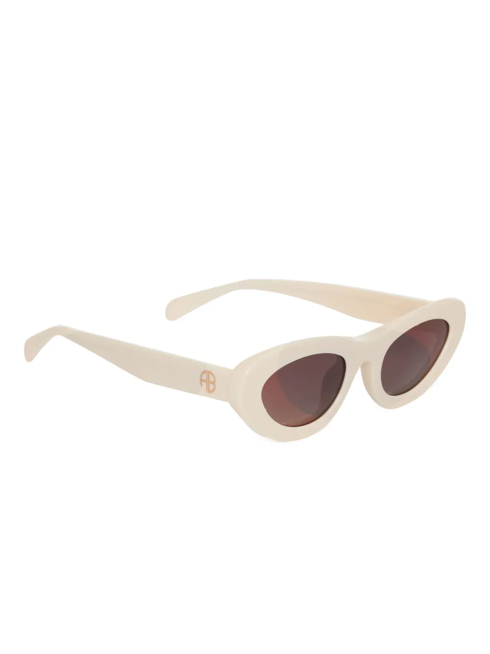 ANINE BING Roma zonnebril - Beige