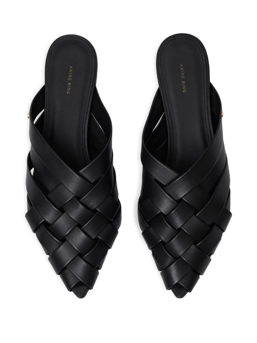ANINE BING Eve mules Black