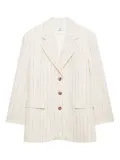 ANINE BING Sara blazer - Neutrals