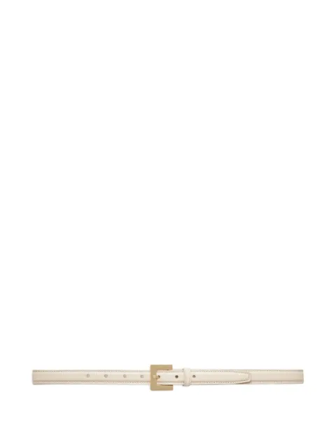ANINE BING patent-leather belt