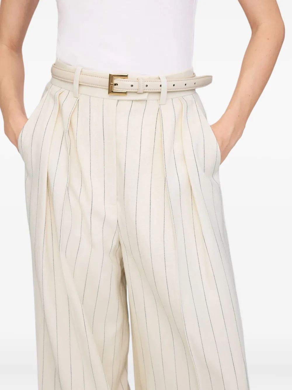 Shop Anine Bing Patent-leather Belt